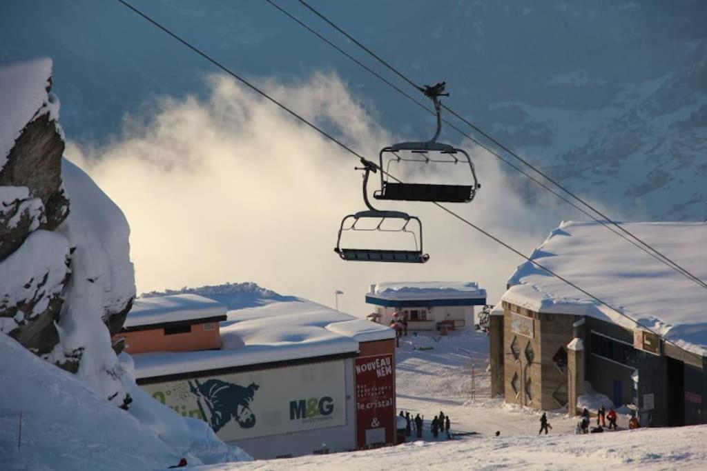 Ski-In, Chalet-Style Appt Central Verbier - 1 Min Walk To Lift Exteriör bild
