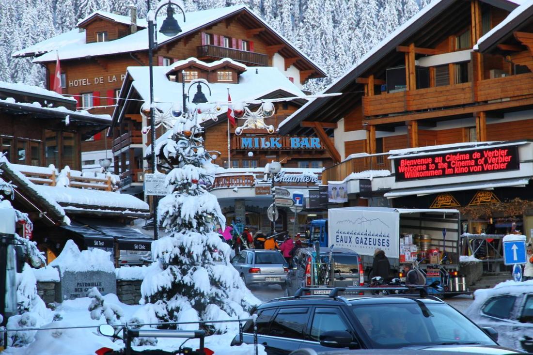 Ski-In, Chalet-Style Appt Central Verbier - 1 Min Walk To Lift Exteriör bild