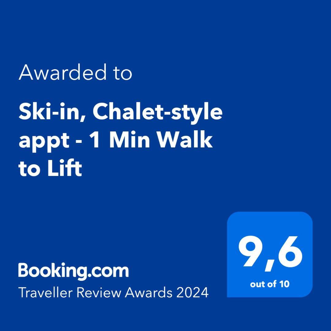 Ski-In, Chalet-Style Appt Central Verbier - 1 Min Walk To Lift Exteriör bild